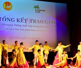 Tiết mục biểu diễn ấn tượng của các học sinh THPT Việt Đức